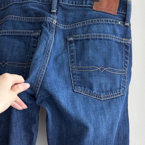 Lucky Brand 221 Original Straight Men's Classic Blue Jeans, Size W32 L32 - Picture 13 of 16